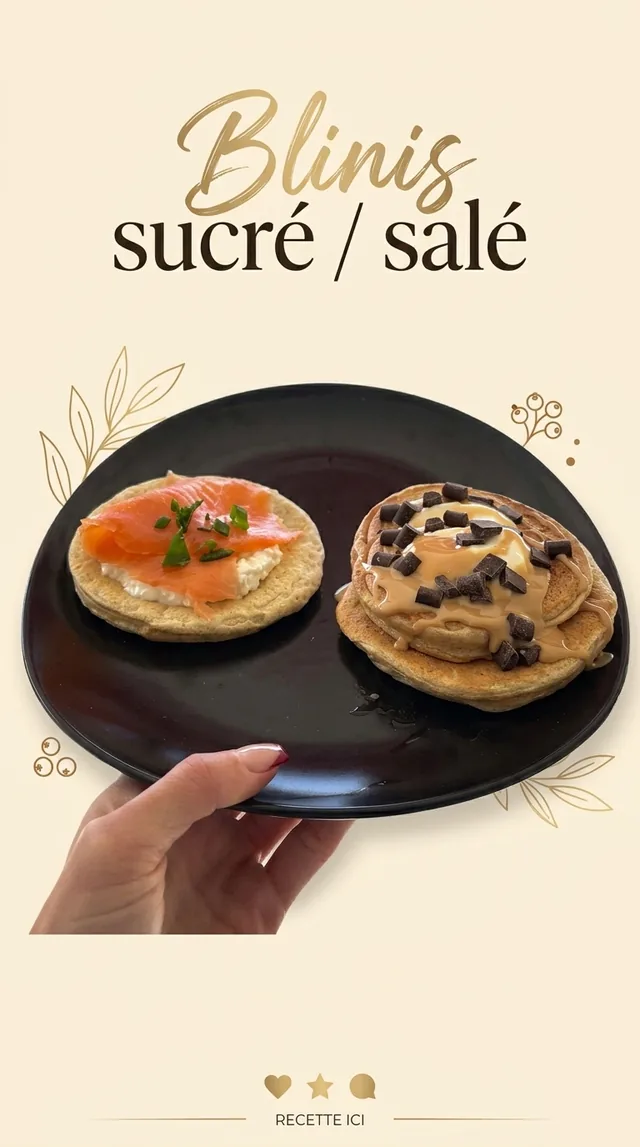 Blinis sucré / salé